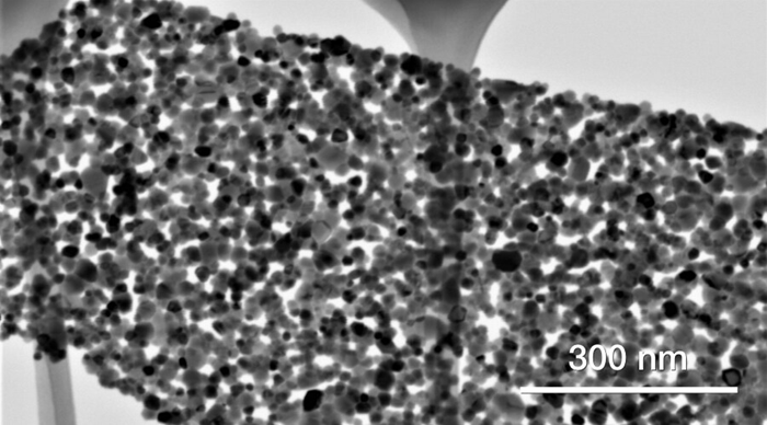 Chemicals (zinc oxide nanoparticles assembled into platelets).
