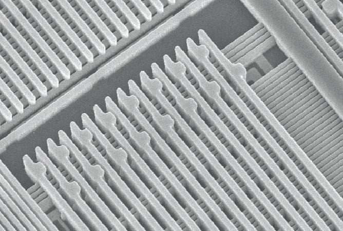 Dielectric metal etch.