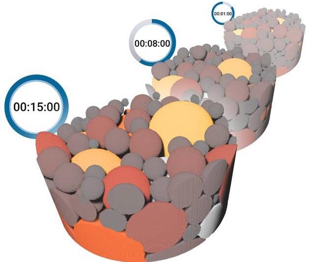 Dynamic imaging of soap bubbles at 3.7 μm voxel size and 9.5 seconds temporal resolution.
