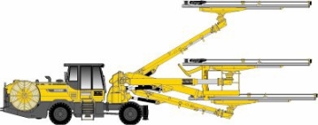 Boomer E3 C Face Drilling Rig from Atlas Copco