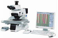MSA-650 IRIS Micro System Analyzer work station measuring MEMS dynamics through Si-encapsulation.
