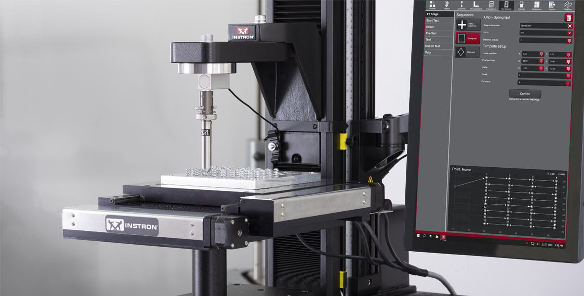 Automated Compression, Tensile, and Flexure Testing: AT2 Automated XY Stage