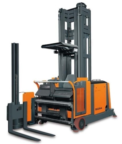 Lift-height measurement in fork-lift trucks