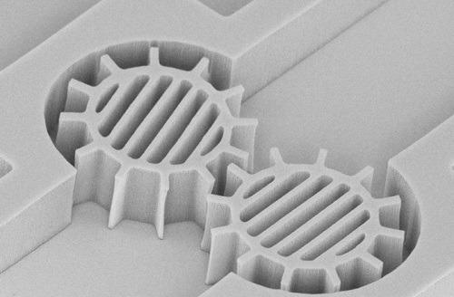 Micro gear pump.