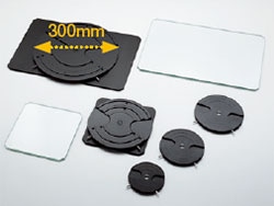 Wafer holders and glass plates