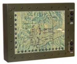 4412P4C-12” AMLCD Military Flat Panel Display from Aydin Displays